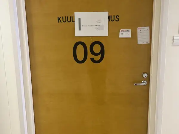 OVI (nro 70) tila E2 Kuulokeskus 117