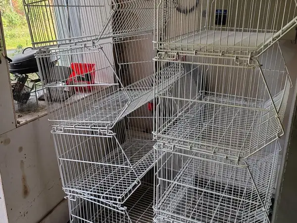 Pinottavia metallisia laarikoreja tai lankakoreja 8kpl. nro UV3 41