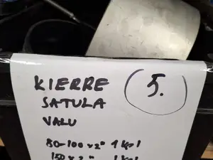 Hausjärven vesihuoltolaitokselta yli jääneitä tarvikkeita, Laatikko 5