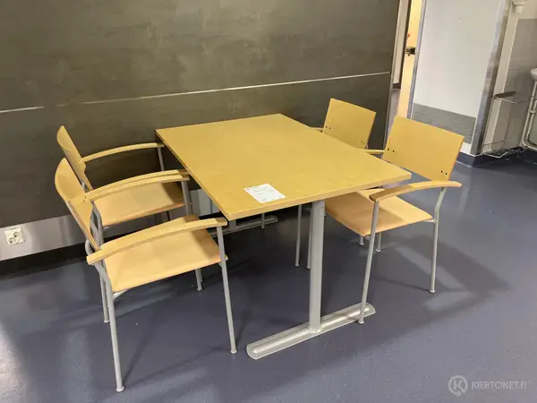 Pöytäryhmä (nro 30) tila E2 Dialyysi 024