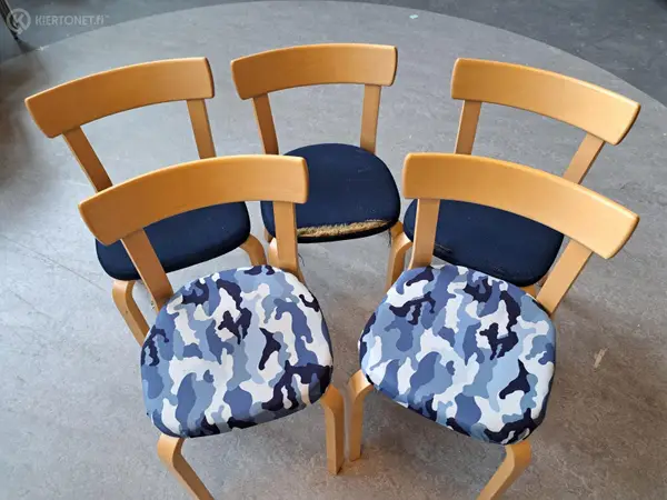 Tuoli ARTEK 69 Verhoiltu. Sarja 5.