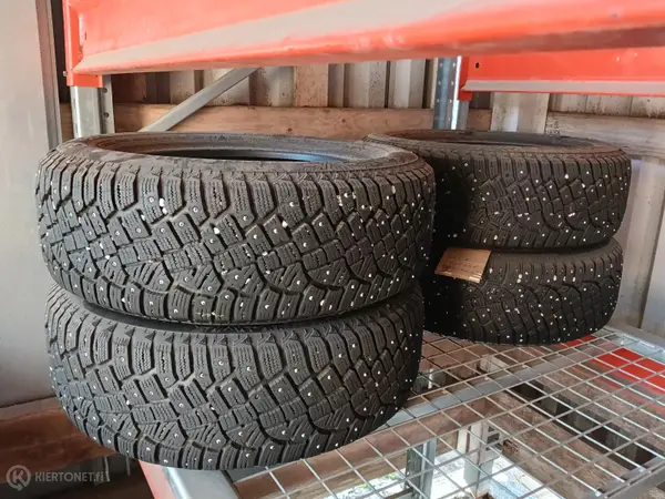 Nastarenkaat Continental IceContact 2, 195/65 R15 TXL, käytetyt