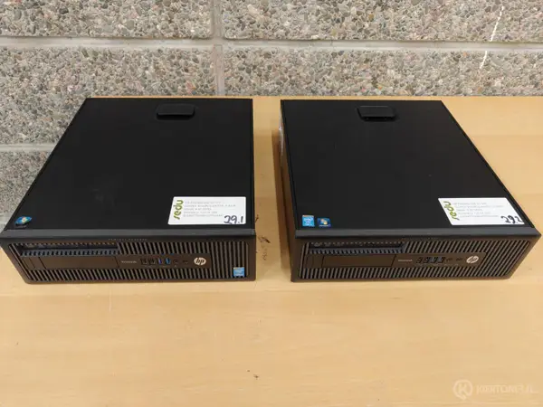 2x HP ProDesk 600 G1 SFF työasema (nro 29.)