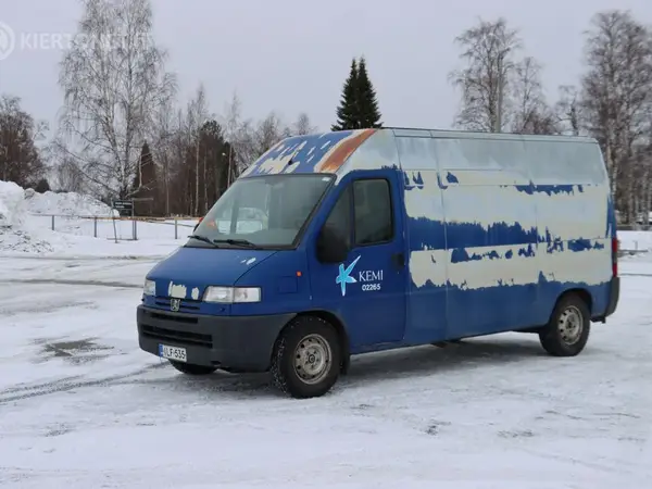 Peugeot BOXER-233JL2-FOURGON/370, 2002, 2,8l, Diesel, 208 tkm