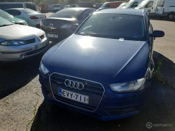 Audi A4 Avant 2.0 TFSI quattro, 2013 ,Varaosiksi/kunnostettavaksi!